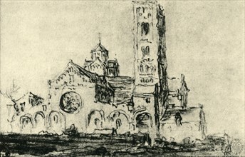 St Mary's Church, Utrecht, Netherlands, mid 17th century, (1943).