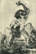 A Marine God with a Dolphin', 1652-1653, (1943).
