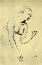 Semi-nude woman, 1821, (1943).