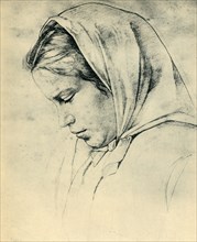 The artist's sister Agathe, 1866, (1943).