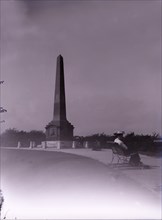South African War Memorial, Plymouth, Devon, c1910.