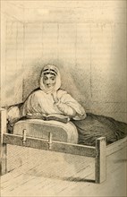 Ann Moore, the fasting woman of Tutbury', 1822.