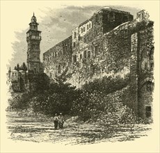 The Tower of Antonia, Jerusalem', 1890.