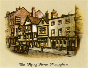 The Flying Horse, Nottingham', 1936.
