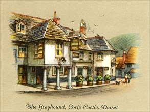 The Greyhound, Corfe Castle, Dorset', 1936.