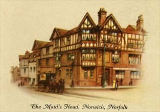 The Maid's Head, Norwich, Norfolk', 1936.