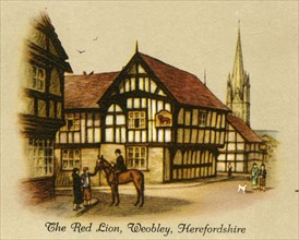 The Red Lion, Weobley, Herefordshire', 1936.