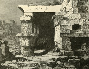 The Ruins at Denderah', 1890.