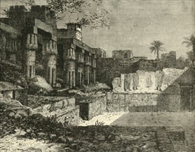 The Temple at Luxor', 1890.