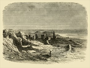 Ruins at Sais', 1890.