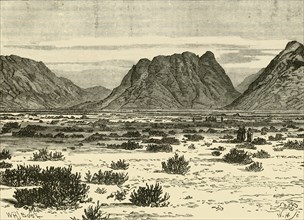 The Ras Sufsafeh (Mount Sinai)', 1890.