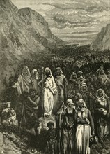 March of the Israelites', 1890.