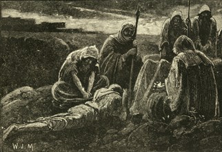 The Men of Jabesh Mourning Over the Grave of Saul and Jonathan', 1890.