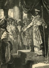 Rehoboam Accepting the Advice of the Young Men', 1890.
