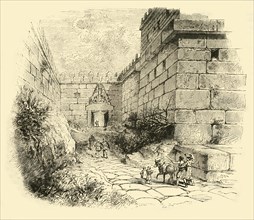 Gate of the Lions at Mycenae', 1890.