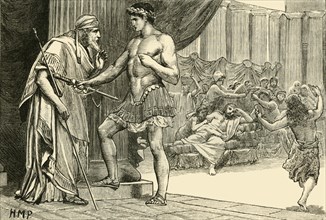 Theseus and Aegeus', 1890.