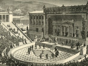 Theatre of Dionysus at Athens', 1890.