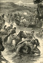 The Macedonians Crossing the Jaxartes', 1890.