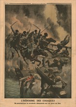The heroism of the Cossacks,1915
