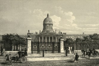 'Front View of Bethlehem Hospital', c1876
