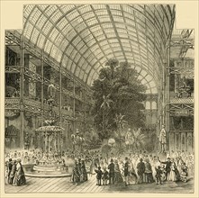 'Nave of the Great Exhibition of 1851', (c1876)