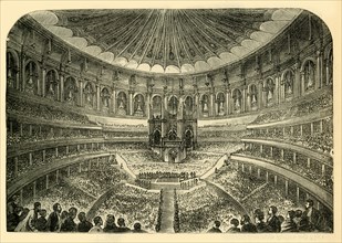 'Interior of the Albert Hall', c1876
