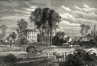 'Paddington Green in 1750', (c1876)
