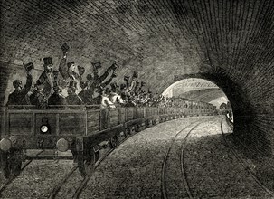 'Trial Trip on the Underground Railway, 1863'