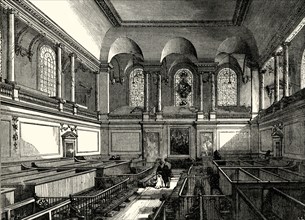 'Interior of the Chapel of the Foundling Hospital', c1876