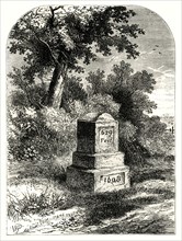 'Whittington's Stone in 1820', (c1876)