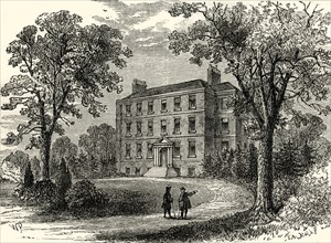 'Belsize House in 1800', (c1876)