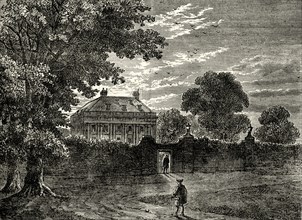 'Balmes House in 1750', (c1876)