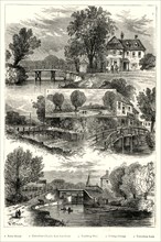'Views on the River Lea', c1876