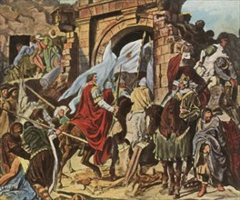 Charlemagne enters Pavia,-1936