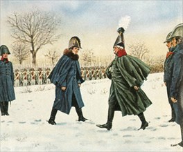The exchange of Blucher for the French marshal Victor, 20 February 1807