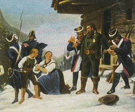 The capture of Andreas Hofer,1809
