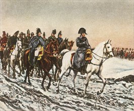 Napoleon's retreat to the Berezina,1812