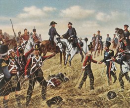 Meeting of Wellington and Blücher at Waterloo, 18 June 1815