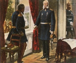 King Wilhelm and Emperor Napoleon after the Battle of Sedan, 2 September 1870