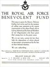 'The Royal Air Force Benevolent Fund',1941