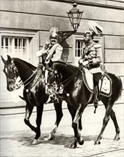 Kaiser Wilhelm II and King George V in Berlin, Germany