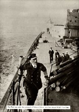 Admiral Jellicoe aboard HMS 'Iron Duke',1914