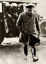 Sir John French arriving at Boulogne,1914