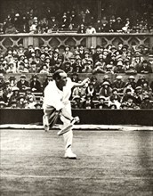 Tennis match on Centre Court at Wimbledon, c1930s
