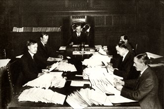 'The scene in the Lord Chancellor's office,