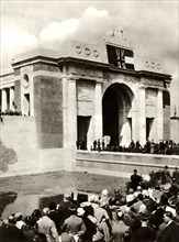 The Menin Gate is unveiled, Ypres
