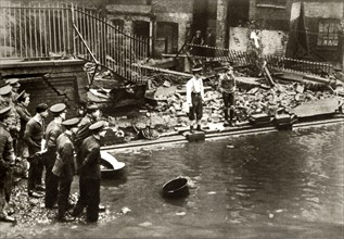 Flooding in London,1928