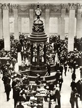 The Lutine Bell in the Underwriting Room at Lloyd's of London,1933