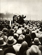Anti-government demonstration, Hyde Park
