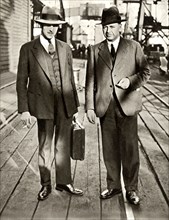 Thornton and MacDonald released after the Metro-Vickers Affair,1933